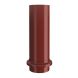 Lindab Steel Drain Shoe - 120mm Dark Red