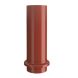 Lindab Steel Drain Shoe - 75mm Tile Red