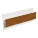 Shiplap Cladding Centre Joint Trim - 3mtr Golden Oak