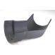 Cast Iron Deep Half Round Gutter Left Hand Angle - 135 Degree x 100mm Primed