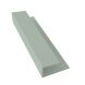 Weatherboard Cladding Universal Edge Trim - 3mtr Sage Green