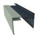 Weatherboard Cladding Vented Top Edge Closer Trim - 25mm Sage Green