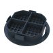 Circular Soffit Vent - Anthracite Grey Smooth