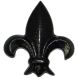FloPlast Cast Iron Effect Gutter Motif Fleur-De-Lis - Large