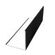 PVC Rigid Angle - 50mm x 5mtr Black Ash Woodgrain