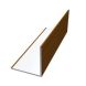 PVC Rigid Angle - 50mm x 5mtr Light Oak Woodgrain