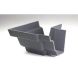 Cast Iron Moulded Ogee Gutter External Angle - 90 Degree x 125mm Primed