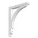 Gallows Bracket Exterior - 70mm x 630mm x 580mm White