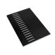 300mm Black Ash Woodgrain Vented Soffit Board - 10mm x 5mtr