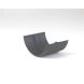 Cast Iron Half Round Gutter Union - 100mm Primed