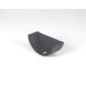 Cast Iron Half Round Gutter External Stopend - 115mm Primed