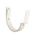 Lindab Steel Gutter 70mm Flex-Fit Fascia Bracket - 100mm Antique White