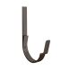 Lindab Steel Gutter 180mm Flex-Fit Rafter Bracket - 100mm Brown