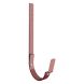 Lindab Steel Gutter 330mm Flex-Fit Rafter Bracket - 190mm Dark Red