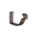 Lindab Steel Gutter Fascia Bracket - 150mm Brown
