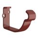Lindab Steel Gutter Fascia Bracket - 150mm Dark Red