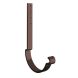 Lindab Steel Gutter 200mm Rafter Bracket - 125mm Coffee Brown