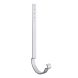 Lindab Steel Gutter 350mm Rafter Bracket - 150mm Silver Metallic