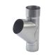 Galeco Steel Downpipe Branch - 100mm Galvanised