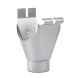 Galeco Steel Gutter Running Outlet - 150mm Galvanised