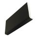 404mm Black Ash Woodgrain Fascia Box End - 18mm x 1.25mtr