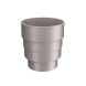 Lindab Steel Drain Connector - Silver Metallic