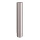 Lindab Steel Intermediate Downpipe - 75mm x 1mtr Silver Metallic
