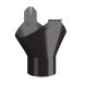 Lindab Steel Gutter Outlet 75mm - 150mm Coffee Brown