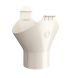 Lindab Steel Gutter Outlet 75mm - 100mm Antique White