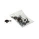 Exitex Fixing Buttons - for 10mm Polycarbonate Sheets Brown - Box of 10