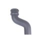 Cast Iron Round Downpipe Offset - 150mm Projection 65mm Primed