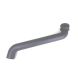 Cast Iron Round Downpipe Offset - 533mm Projection 65mm Primed