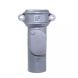 Cast Iron Round Downpipe Eared Access Pipe - 100mm Primed
