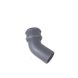 Cast Iron Round Downpipe Bend - 135 Degree x 100mm Primed