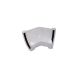 FloPlast Deepflow/ Hi-Cap Gutter Angle - 135 Degree x 115mm x 75mm White