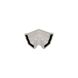 FloPlast Ogee Gutter External Angle - 90 Degree x 110mm x 80mm White