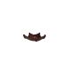 FloPlast Square Gutter Adjustable Angle - 50 to 156 Degree x 114mm Brown