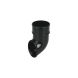 FloPlast Round Downpipe Shoe - 68mm Black