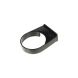 FloPlast Round Downpipe Side Fix Clip - 68mm Black