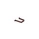 FloPlast Square Downpipe Clip - 65mm Brown
