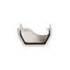 FloPlast PVC Square to Cast Iron Ogee Left Hand Guter Adaptor - White