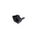FloPlast PVC Square to Cast Iron Half Round Gutter Adaptor - Black