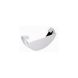 FloPlast Mini Gutter External Stopend - 76mm White