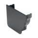 FloPlast Cast Iron Effect Ogee Gutter Internal Stopend Left Hand - 110mm x 80mm