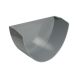 FloPlast Industrial/ Xtraflo Gutter Internal Stopend - 170mm Grey