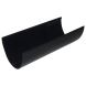 FloPlast Deepflow/ Hi-Cap Gutter - 115mm x 75mm x 4mtr Black