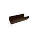 FloPlast Deepflow/ Hi-Cap Gutter - 115mm x 75mm x 4mtr Brown
