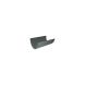 FloPlast Deepflow/ Hi-Cap Gutter - 115mm x 75mm x 4mtr Grey