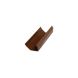 FloPlast Square Gutter - 114mm x 4mtr Brown