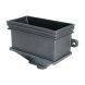 FloPlast Cast Iron Effect Rectangular Gutter Hopper - 65/68mm
